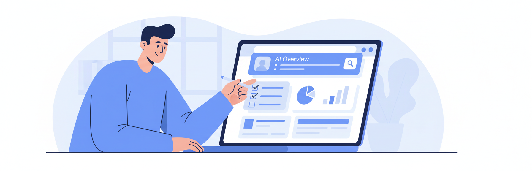 Google search results interface showing an AI Overview with cited sources